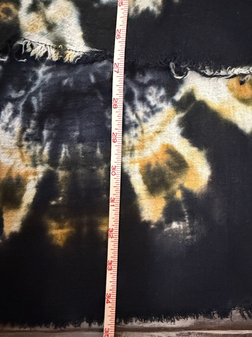 Free People Top-One Teaspoon Boho Tie-Dye High Low button down - Picture 8 of 10